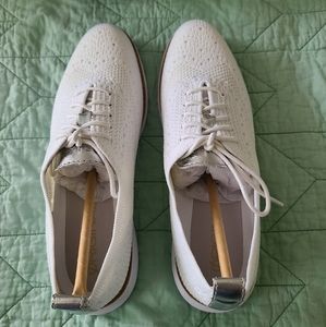 Cole Haan Original Grand White Knit Oxford 6 (36)